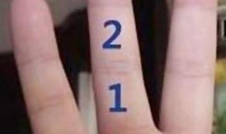 无名指比食指长 无名指比食指长